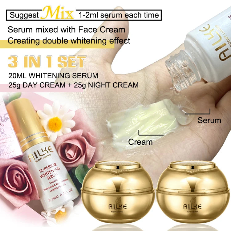 AILKE Whitening Skin Care Set