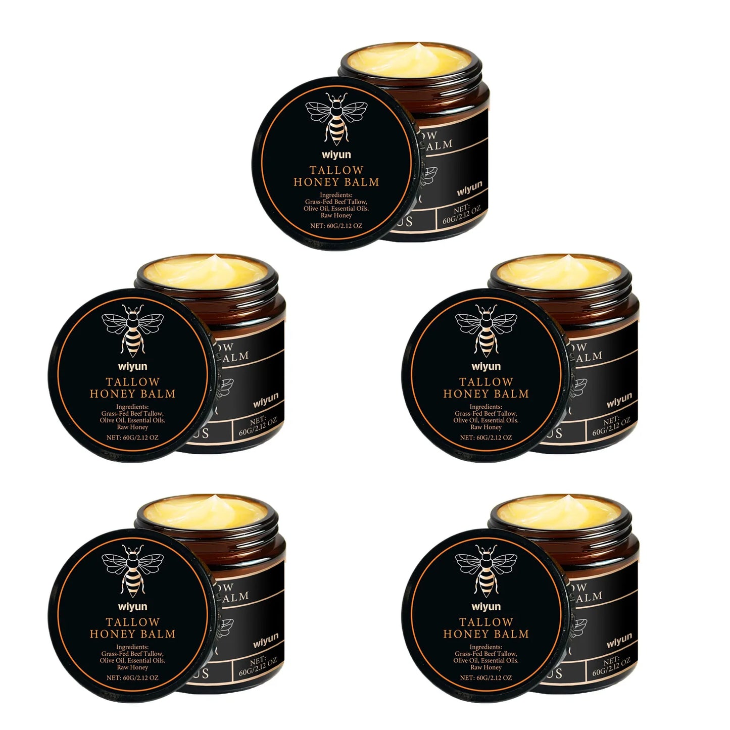 Beef Tallow Honey Cream