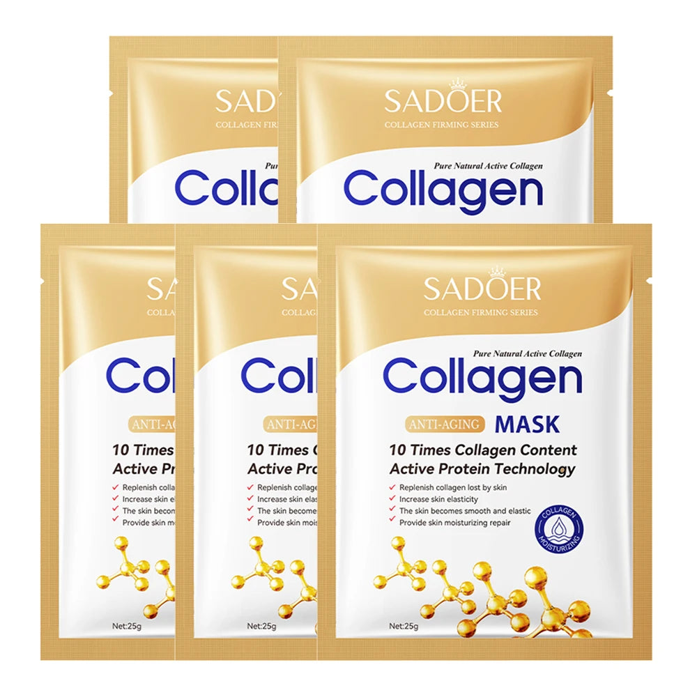 1/5/10/20pcs Collagen Face Mask